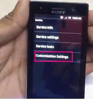 smartphone hard reset Sony xperia