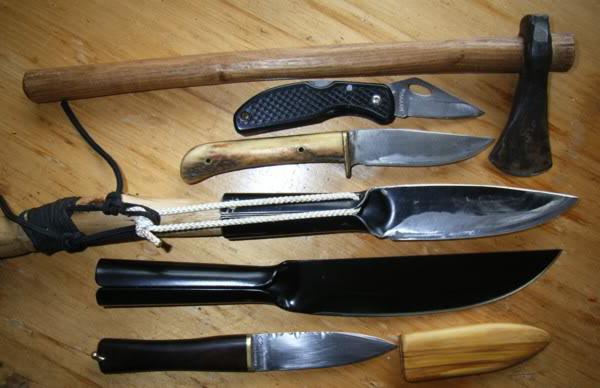 kako napraviti lovački nož