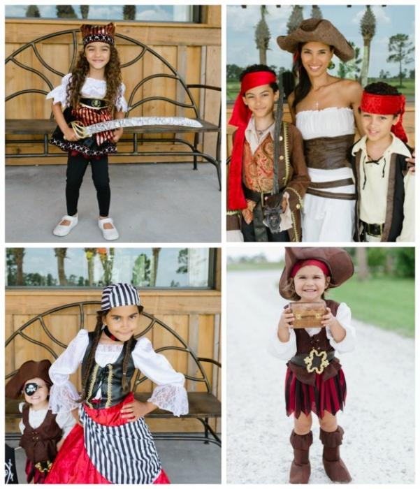 како направити пиратски костим
