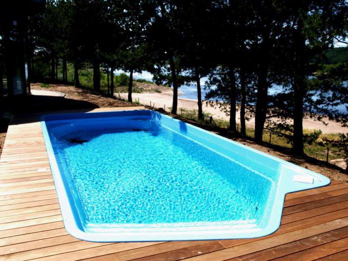 bazén vyrobený z polypropylenu DIY fotografie