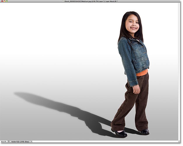 come creare un'ombra dall'oggetto in Photoshop