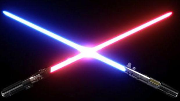 kako narediti laserski meč