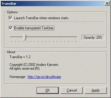 jak vytvořit průhlednou lištu Windows 7