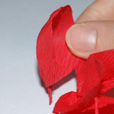 kako izdelati tulipane iz valovitega papirja