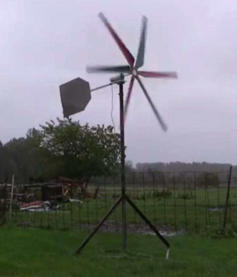 Вятърна турбина за домашна употреба