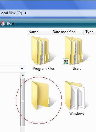 jak zrobić niewidoczny folder na pulpicie w Windows 7