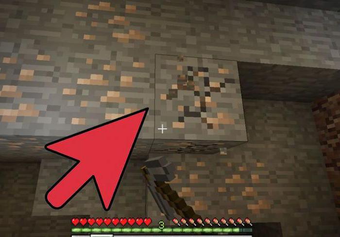 как да се направи железен прът в Minecraft