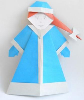 Origami Snow Maiden