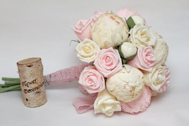 Papirnato cvijeće za vjenčanje