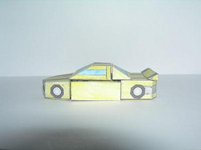 Как да си направим хартиена кола