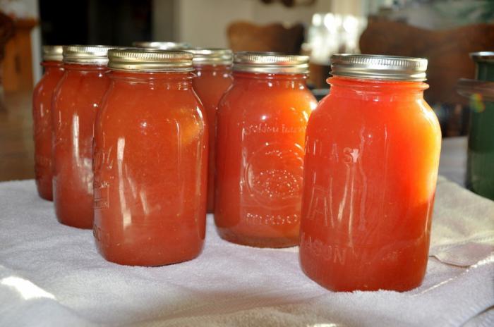 przygotuj sok pomidorowy na zimę