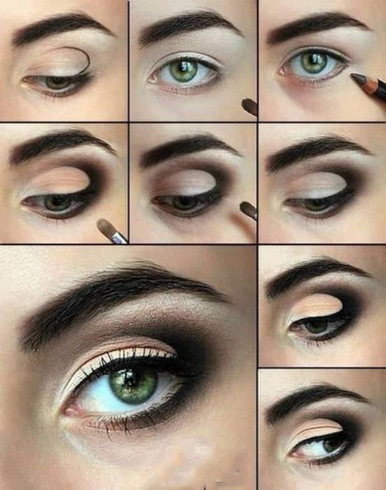 как да рисуваш очите
