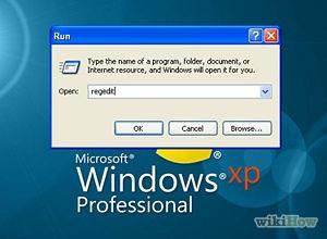 Jak otevřít registr systému Windows XP