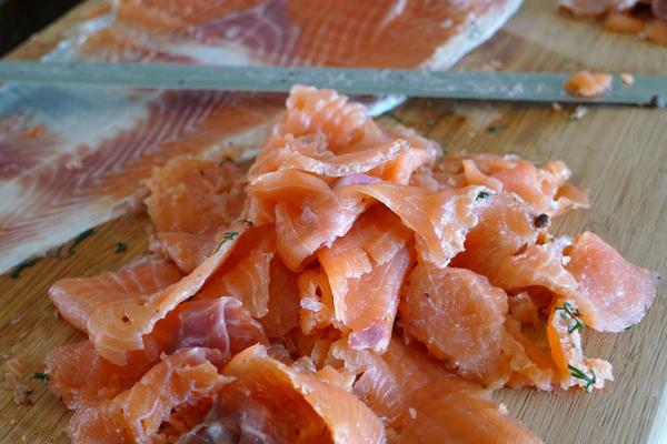 kako škripci losos recept