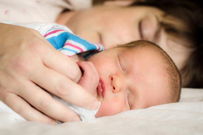 kako naj popoldne spi novorojenčka