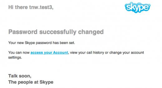 come ricordare la password in skype