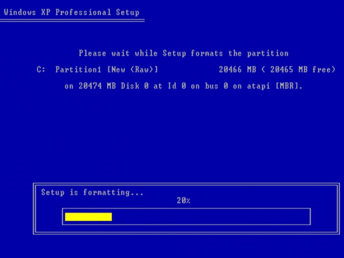 kako to reinstalirati Windows XP