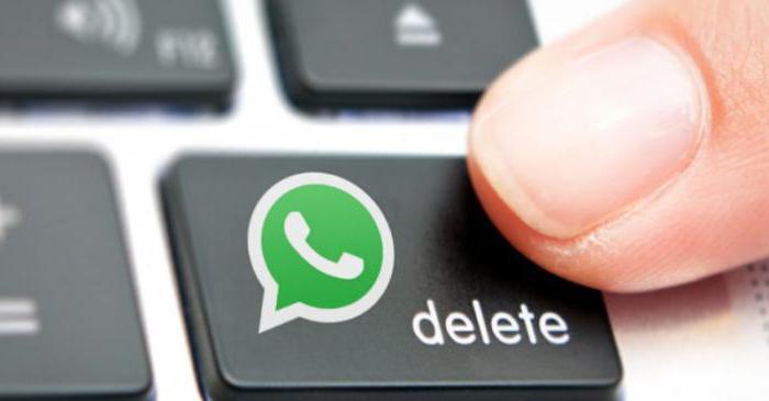 kako odstraniti stik iz klepeta v WhatsApp