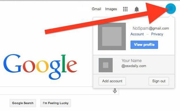 come ripristinare l'account google