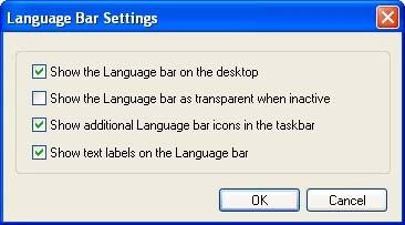 Przywróć pasek języka Windows XP
