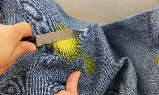 kako obrisati barve iz jeans