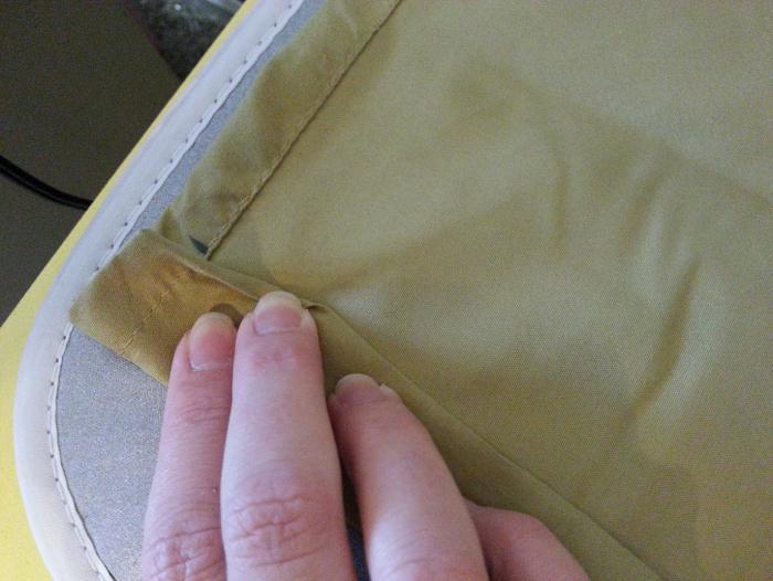 как да шият лист върху еластична лента стъпка по стъпка