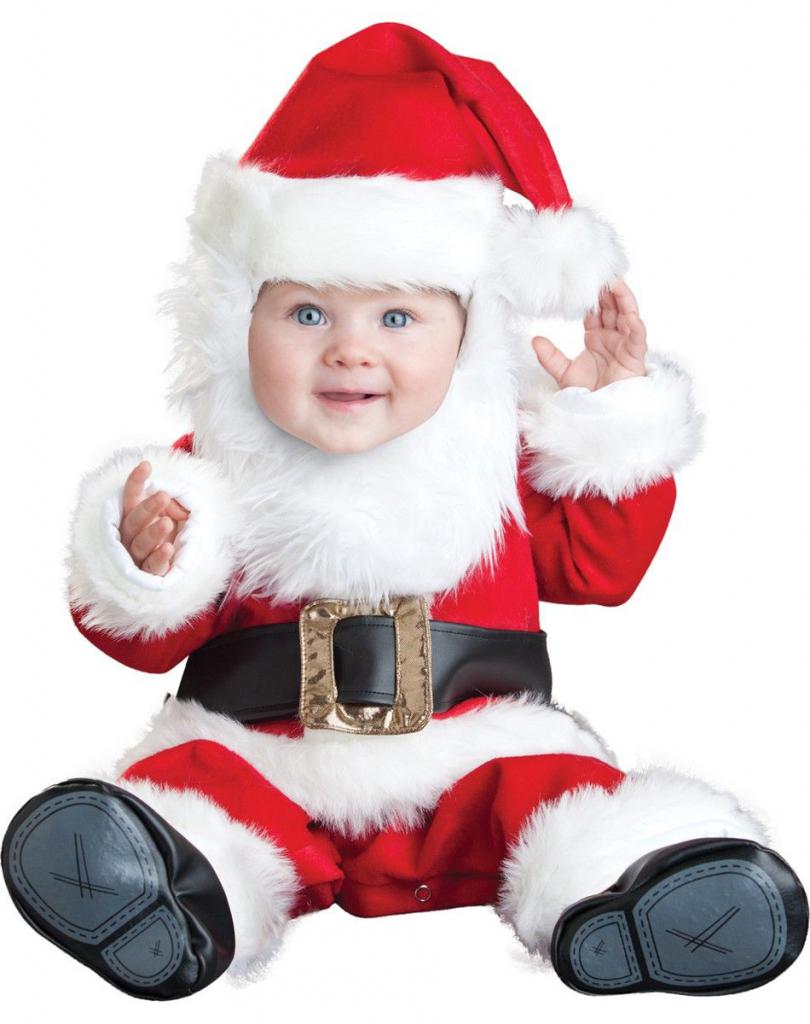 strój dziecięcy Świętego Mikołaja
