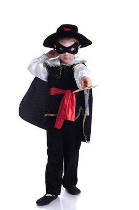 Zorro kostim fotografija