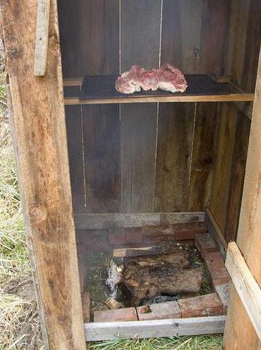kako kaditi meso v dimnici