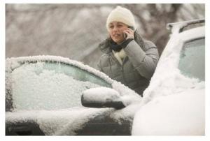 spusťte auto v chladu