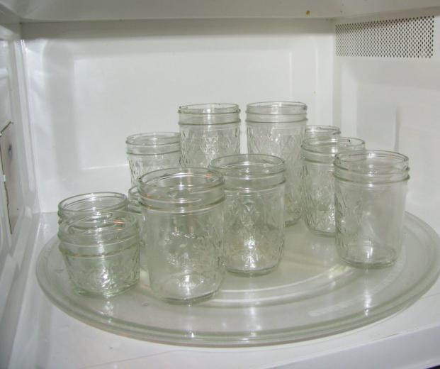 Vasetti di sterilizzazione nel microonde