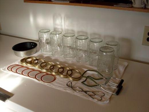 jak sterilizovat sklenice