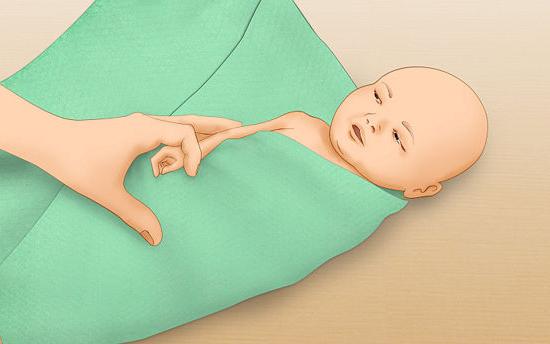 kako poviti novorojenčka
