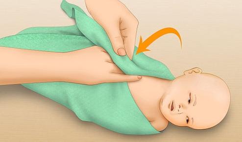 как да пелена бебе
