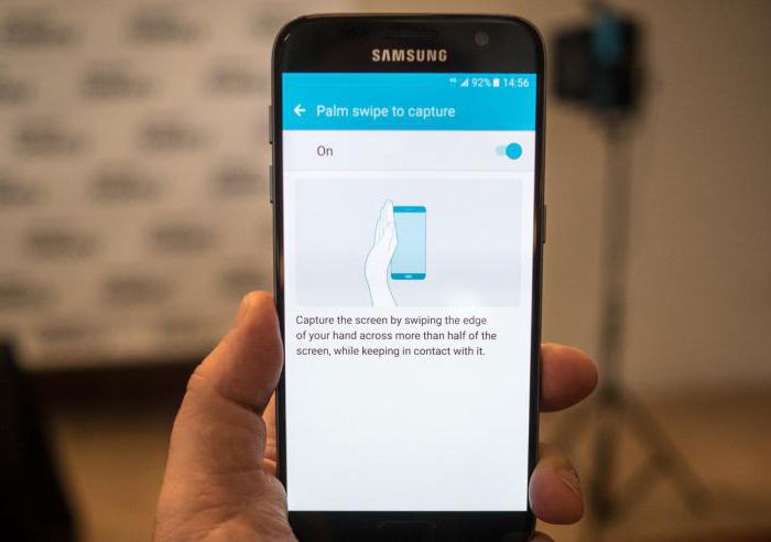 jak udělat screenshot na telefon Samsung
