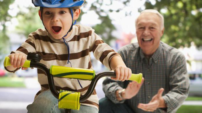 Jak rychle učit dítě k jízdě na kole