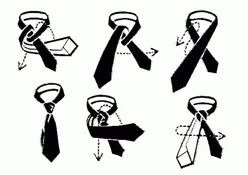 Обвържете схемата на вратовръзката