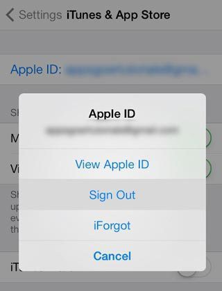 come svuotare completamente iPhone da Apple ID