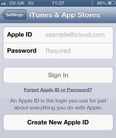 как да развържете ябълка id от iphone