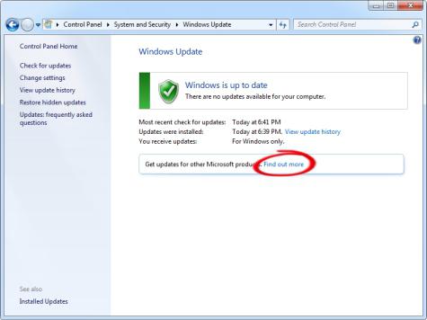 kako ažurirati Windows 7 najviše