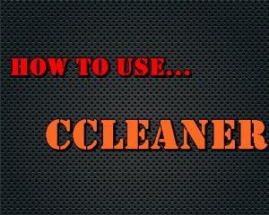 kako uporabljati ccleaner