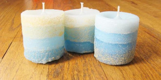 silikonové voskové formy pro svíčky