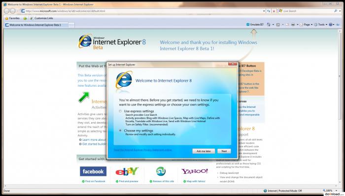 jak zobrazit historii v aplikaci Internet Explorer