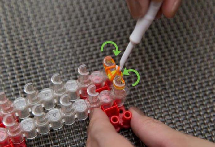 kako tkati ključno verigo dlesni na stroju