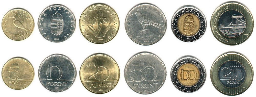maďarské mince