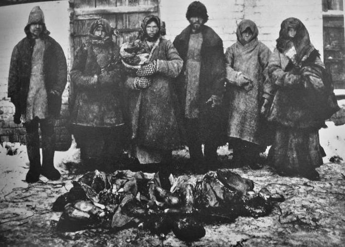głód w regionie Wołgi 1921 r