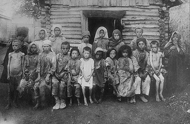 hladomor v kanadském regionu Volhy v roce 1921