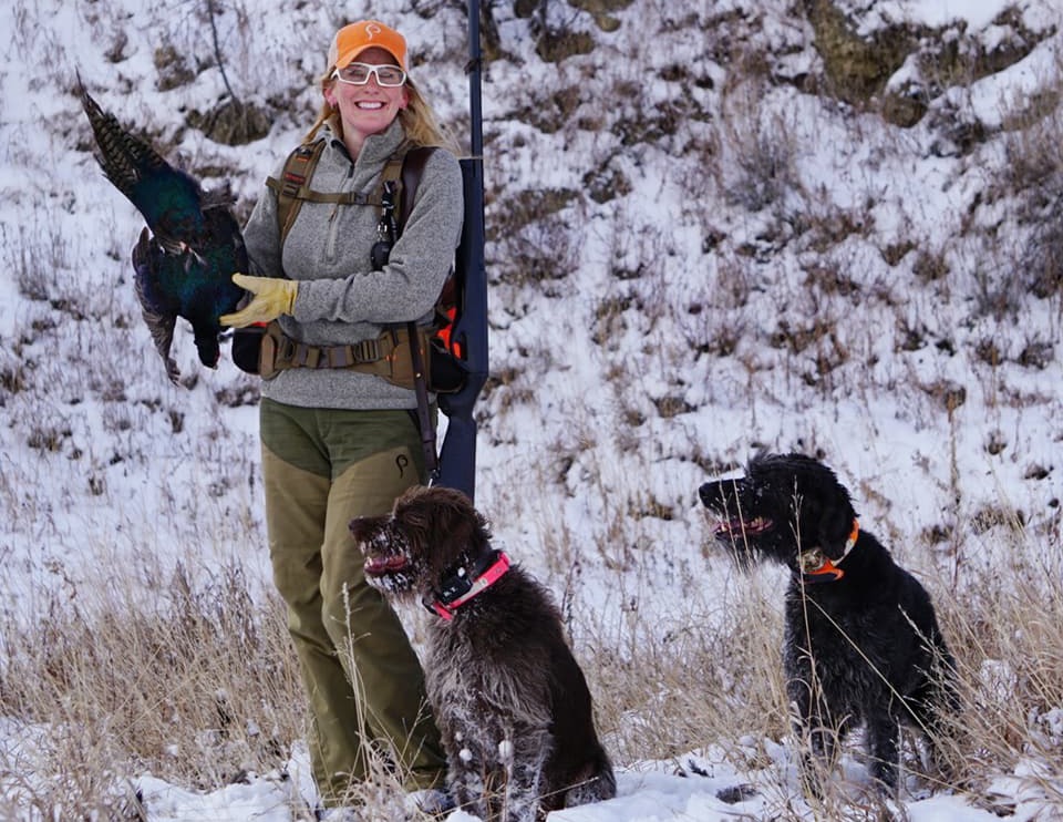 зимен лов с кучета