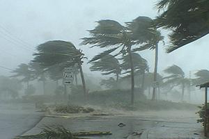 Hurikán Katrina fotografie