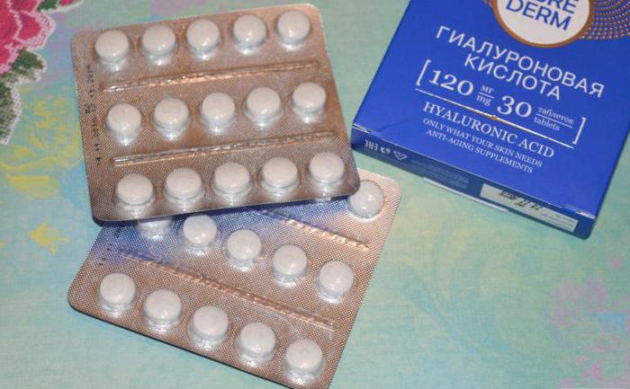 Hialuronska kislina tablete pregledi zdravnikov evalar